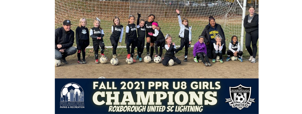 PPR U8 Girls Blue Division Champions
