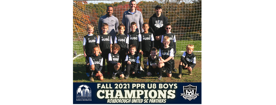 PPR U8 Boys Champions
