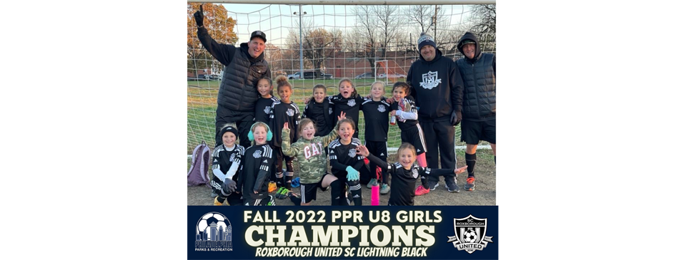 2022 Fall PPR U8 Girls Champions