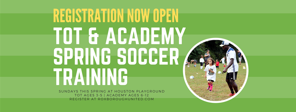 Register Today for Spring Soccer Training
