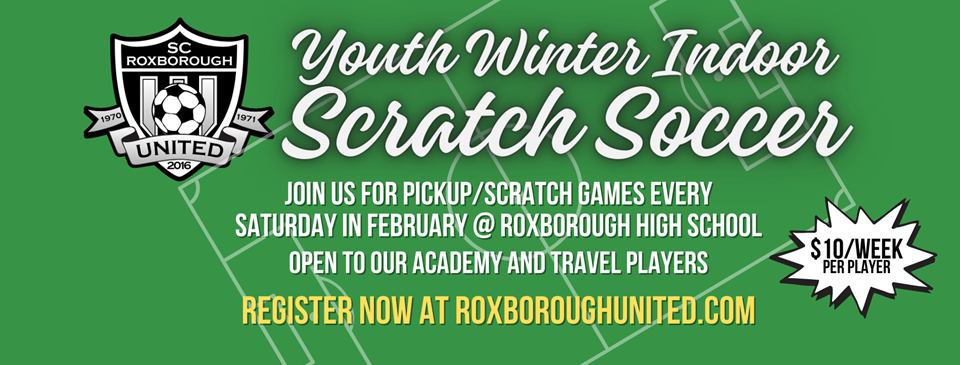 Winter Youth Indoor Scratch Soccer